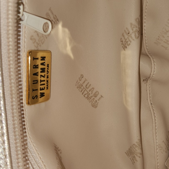 STIART WEITZMAN GOLD SHOULDER BAG - Picture 12 of 13